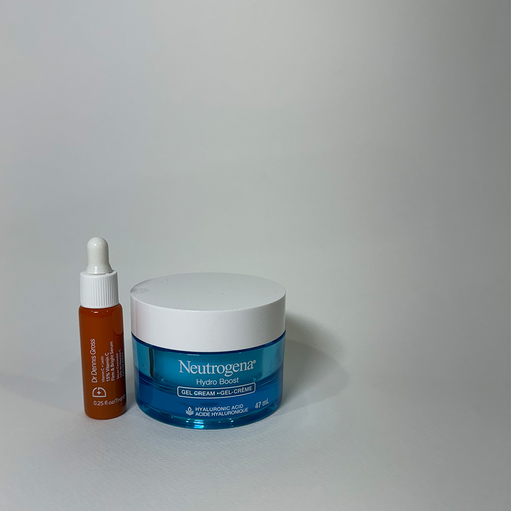 This was object 1 and 2 together to try and form a relationship between the objects as they can both be used for skin care routines.