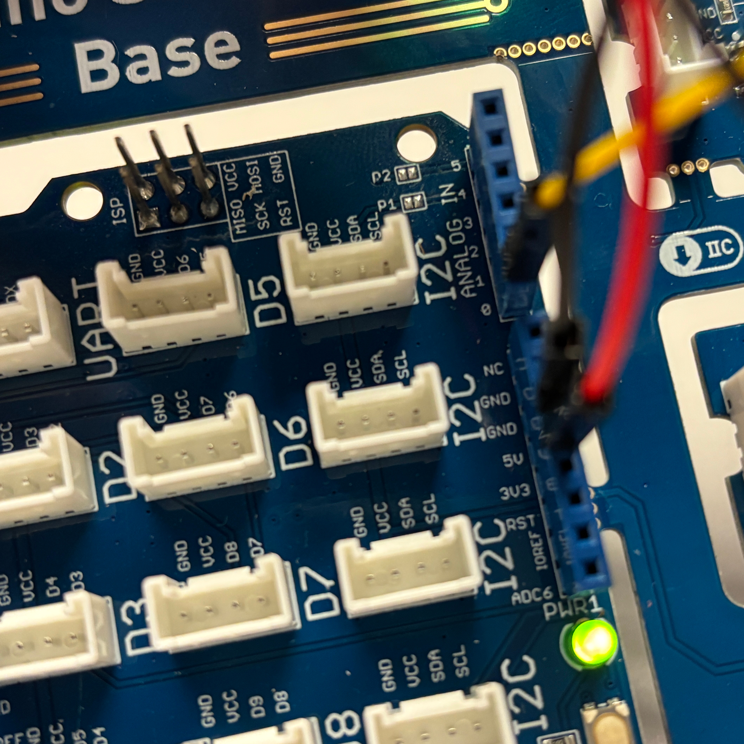 During project 2 we were unable to get our pulse sensor to work properly so in this activity we wanted to troubleshoot it further. Although we did wire it through the sensor kit shield we also tried wiring it directly to the Arduino and the results were the same.