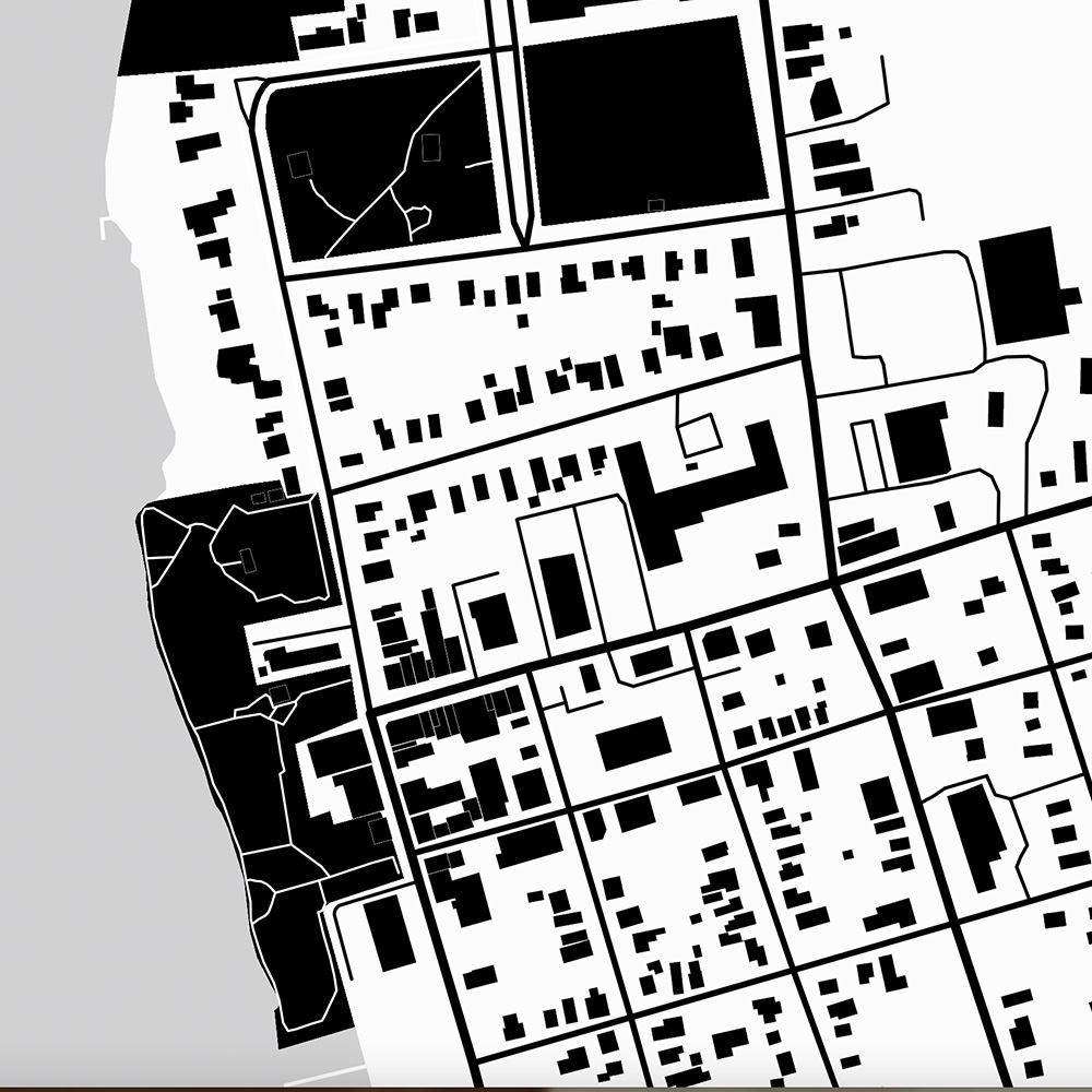 This is a map of amherstburg I tried to stylize in mapbox for possible laser cutting. Amherstburg is a town that my father and I like to crusie (1970 Chevrolet Nova) through as it is a charming town by the water.
