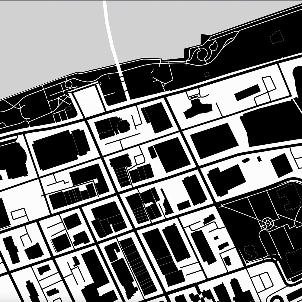 This is a map of Windsor I tried to stylize in mapbox for possible laser cutting.